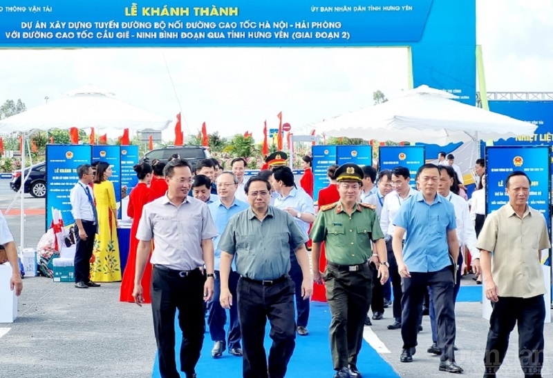 Hưng Yên: Tổ chức khởi công, khánh thành hai dự án giao thông trọng điểm