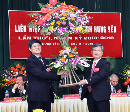 Đại hội lần thứ nhất Liên hiệp các hội khoa học và kỹ thuật tỉnh Hưng Yên